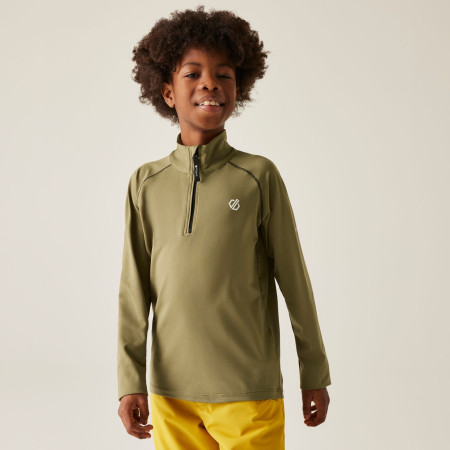 Felpa sportiva per bambini Dare 2b Consist II CoreStrech MartiniOlive