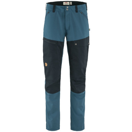 Pantaloni da uomo Fjällräven Abisko Midsummer Trs M Reg blu Indigo Blue-Dark Navy