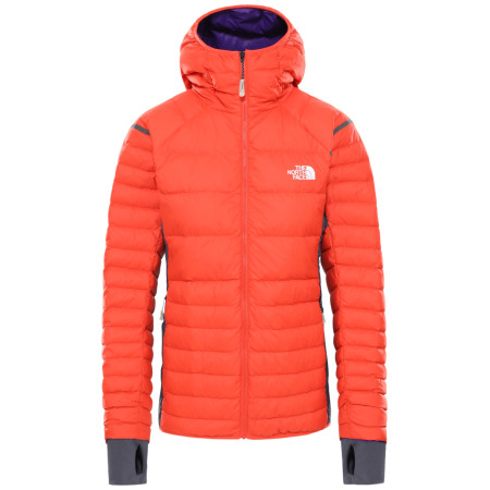 Piumino da donna The North Face W Speedtour Down Hoodie arancione Flare/VanadisGray