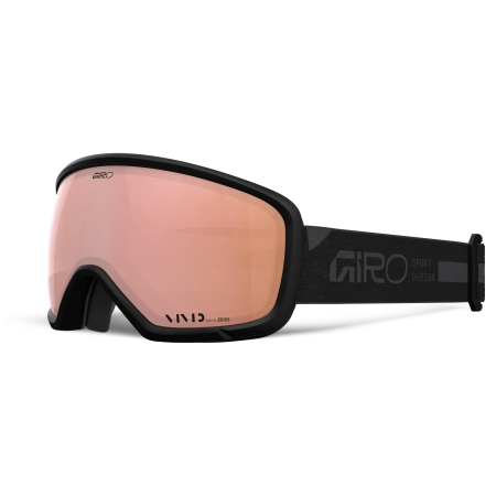Occhiali da sci da donna Giro Millie Black Rails-Vivid Rose Gold