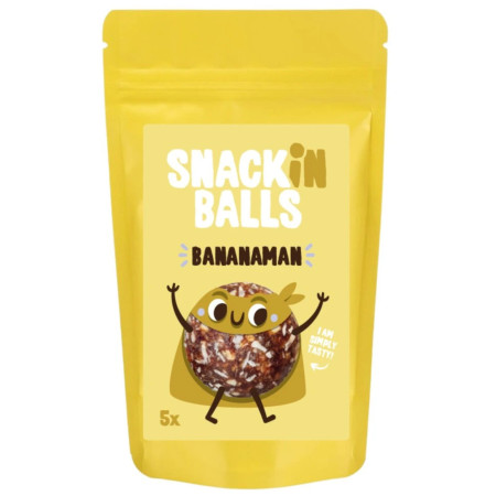 Alimentazione sportiva SNACKin BALLS Bananaman 65 g