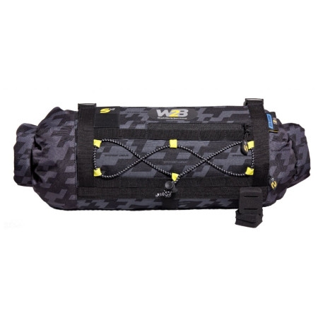 Borsa da manubrio Sport Arsenal Art. 621 nero/grigio PixelMask