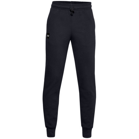 Pantaloni da tuta per bambini Under Armour Rival Fleece Joggers nero Black / / Onyx White