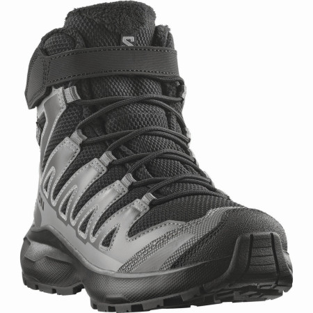 Scarpe da bambino Salomon Xa Pro Winter Wp J Black-Castlerock-Cloudburst