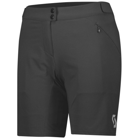 Pantaloncini da ciclismo da donna Scott W's Endurance ls/fit w/pad nero black