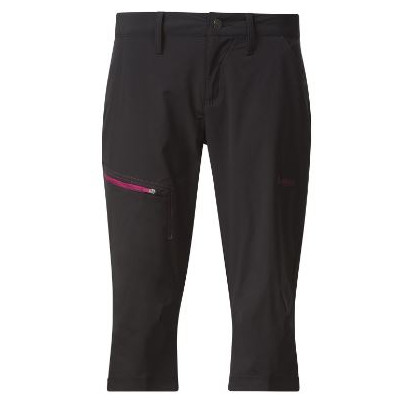 Pantaloni a 3/4 da donna Bergans Moa Lady Pirate nero Black/Cerise