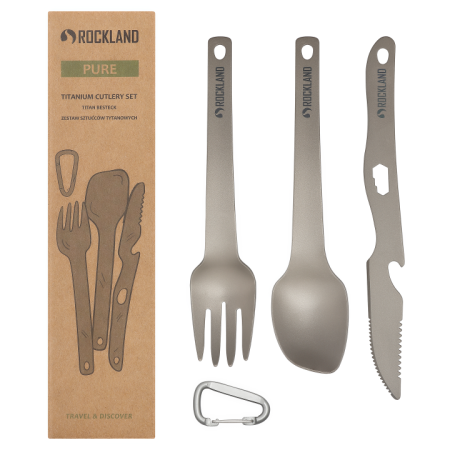 Set di posate Rockland Titanium Pure