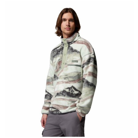 Felpa da uomo Columbia Helvetia™ II Printed Half Snap Fleece