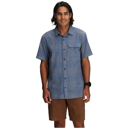 Camicia da uomo Roayal Robins Hempline Spaced S/S