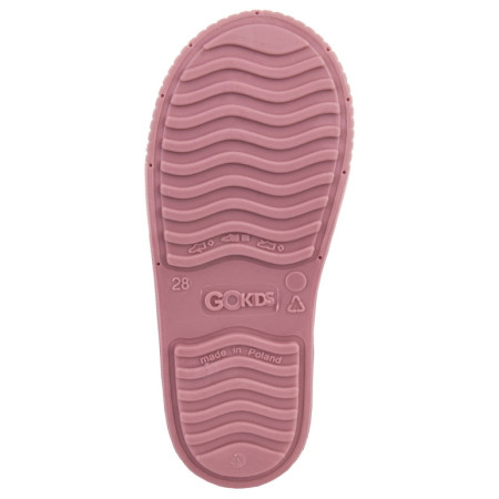 Stivali da pioggia per bambini GoKids Wave 979 Pink
