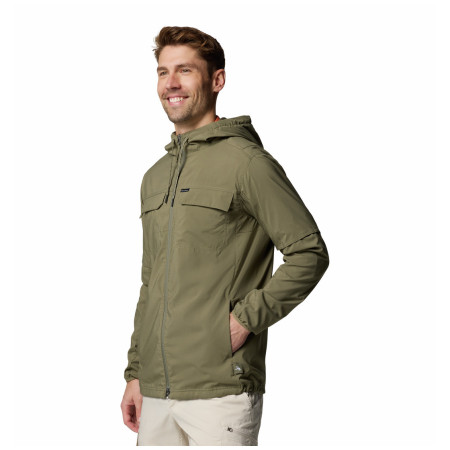 Giacca a vento da uomo Columbia Skien Valley™ Hooded Long sleeve Shirt