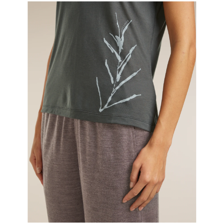 Maglietta sportiva da donna Icebreaker Merino Blend Core SS Tee Panax