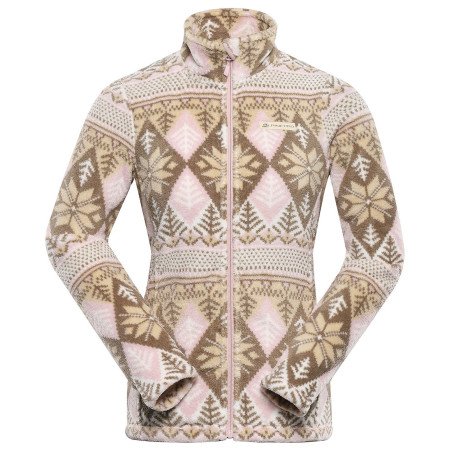 Felpa da donna Alpine Pro Eflina beige fungi
