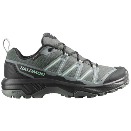Scarpe da trekking da donna Salomon Exraise Gtx W verde/grigio Urban Chic / Black / Lichen