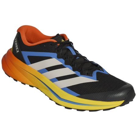 Scarpe da corsa da uomo Adidas Terrex Agravic Lite nero/arancio Cblack/Greone/Impora