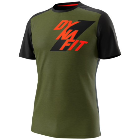 Maglietta da uomo Dynafit Transalper Light M S/S Tee verde Winter Moss