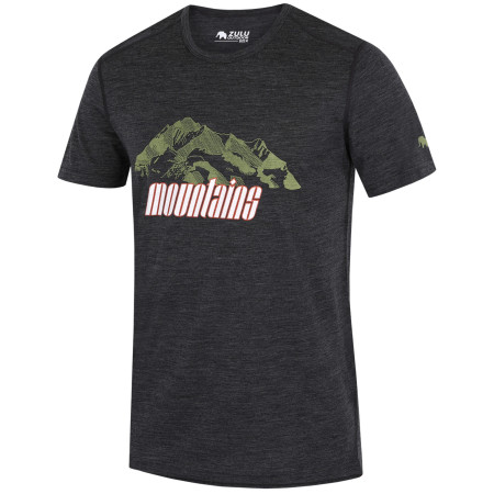 Maglietta da uomo Zulu Merino Mountains 160 Short Comfy