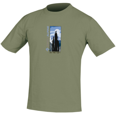 Maglietta da uomo Direct Alpine Crack 5.0 khaki Slate