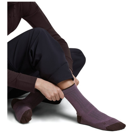 Calzini da donna Icebreaker W Mer Hike+ Ultralight Quarter