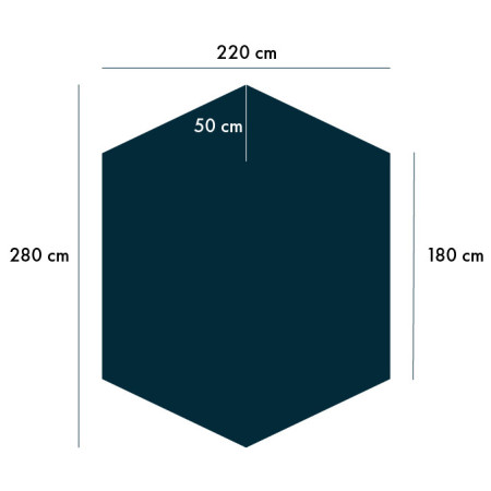 Pavimento per tenda Warg Footprint 3