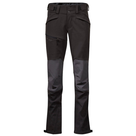 Pantaloni invernali da donna Bergans Fjorda Trekking Hybrid W Pants nero/grigio Solid Charcoal/Solid Dark Grey