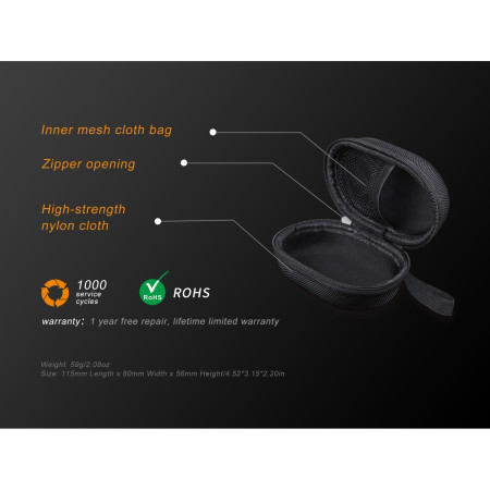 Astuccio Fenix Custodia APB-20 per lampade frontali Fenix