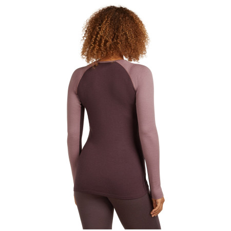 Maglietta da donna Icebreaker Merino 260 ZoneKnit LS Crewe