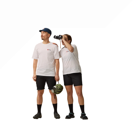 Pantaloncini da donna Fjällräven Hoja Hybrid Shorts W