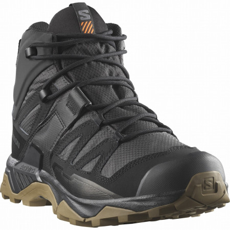 Scarpe da uomo Salomon X Ultra Tracker Gore-Tex nero Black / Asphalt / Coyote Brown