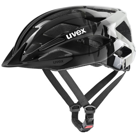 Casco da ciclismo per bambini Uvex Air Wing 2 nero/grigio warm grey-black