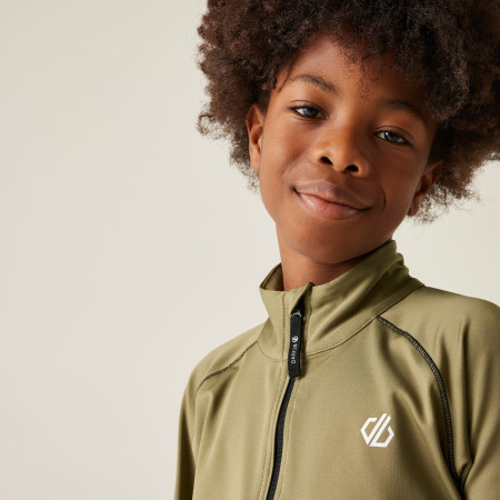 Felpa sportiva per bambini Dare 2b Consist II CoreStrech MartiniOlive