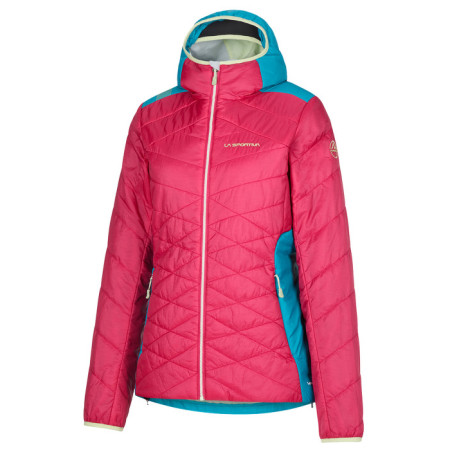 Giacca da donna La Sportiva Mythic Primaloft Jkt W (2023) rosa/blu Cerise/Crystal