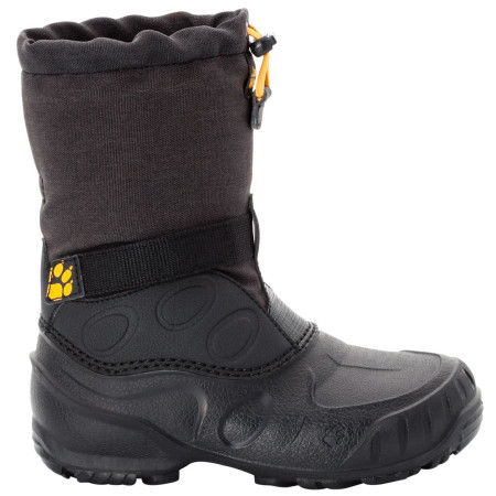 Stivali da neve per bambini Jack Wolfskin Iceland High K nero Black/BurlyYellowXt