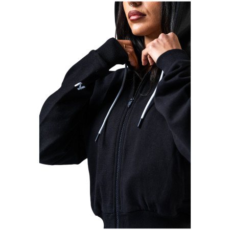 Felpa da donna Nebbia Black zip-up hoodie Power
