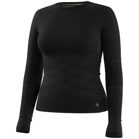 Maglietta sportiva da donna Smartwool Women's Intraknit All-Season Merino Base nero Black
