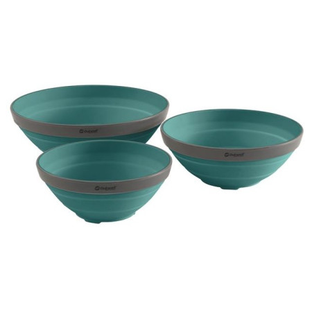 Set di ciotole Outwell Collaps Bowl Set blu DeepBlue