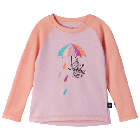 Maglietta da bambino Reima Moomin Tindra rosa Peach Pink