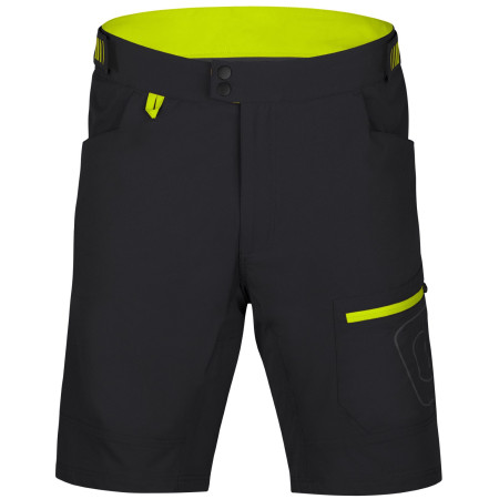 Pantaloncini da ciclismo da uomo Etape Freedom 3.0 nero/giallo černá/limeta