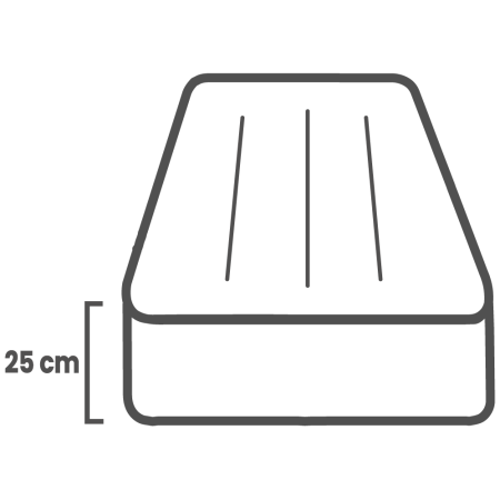 Materasso gonfiabile Intex Queen Dura-Beam Classic 64765