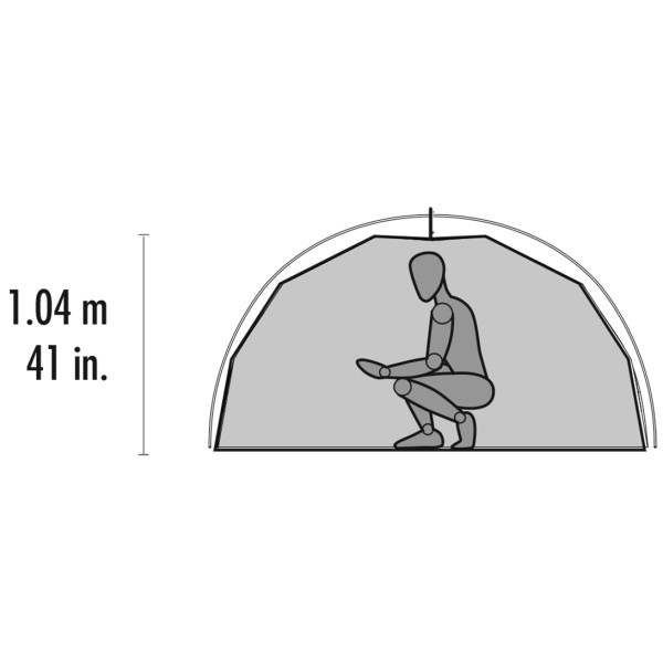 Tenda da trekking MSR Elixir 3