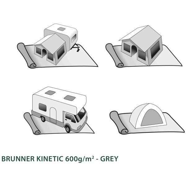 Tappeto Brunner Kinetic 600 - 300x400 cm