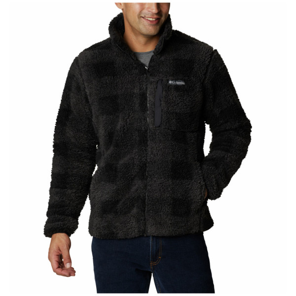 Giacca da uomo Columbia Winter Pass™ Printed Fleece II nero Black Check