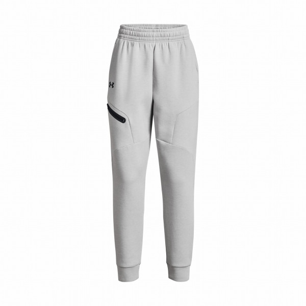 Pantaloni da tuta da donna Under Armour Unstoppable Flc Jogger grigio chiaro ModGray/Black