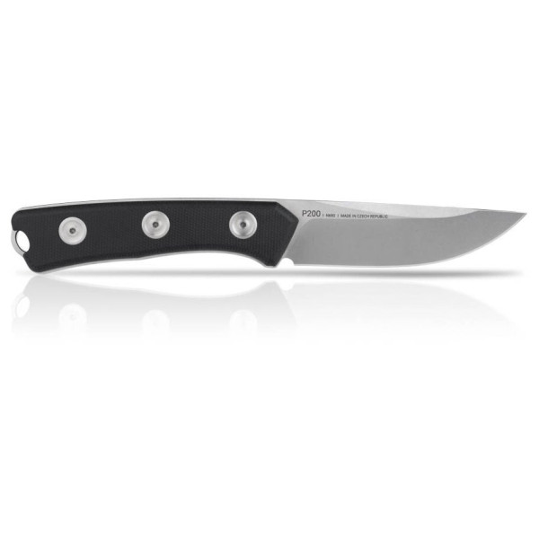 Coltello Acta non verba P200 Mk.II Stonewash, PE, LS nero