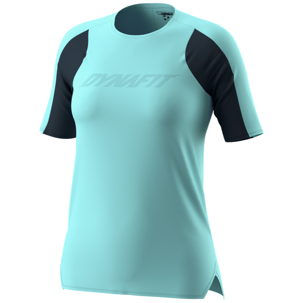 Maglietta da ciclismo da donna Dynafit RIDE S/S TEE W blu marine blue BLUEBERRY/3010