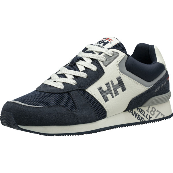 Scarpe da uomo Helly Hansen Anakin Leather 2 blu scuro NAVY / PENGUIN / OFF WHITE