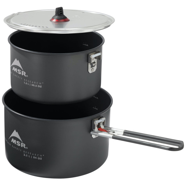 Set di stoviglie MSR Ceramic 2-Pot Set nero