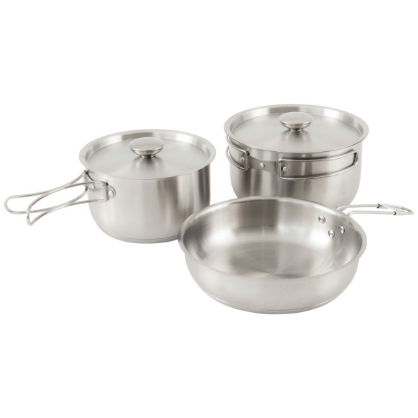 Set di stoviglie Outwell Supper Set M argento Silver