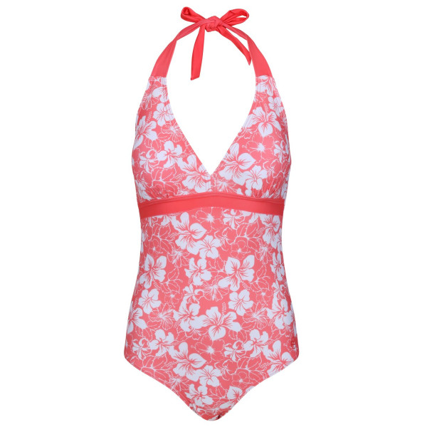 Costume da bagno da donna Regatta Flavia Costume rosa/bianco PchBlmHbsPrn