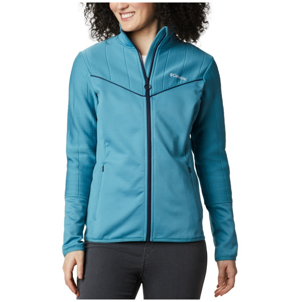 Felpa da donna Columbia Roffe Ridge II Full Zip blu CanyonBlueDarkNocturnal